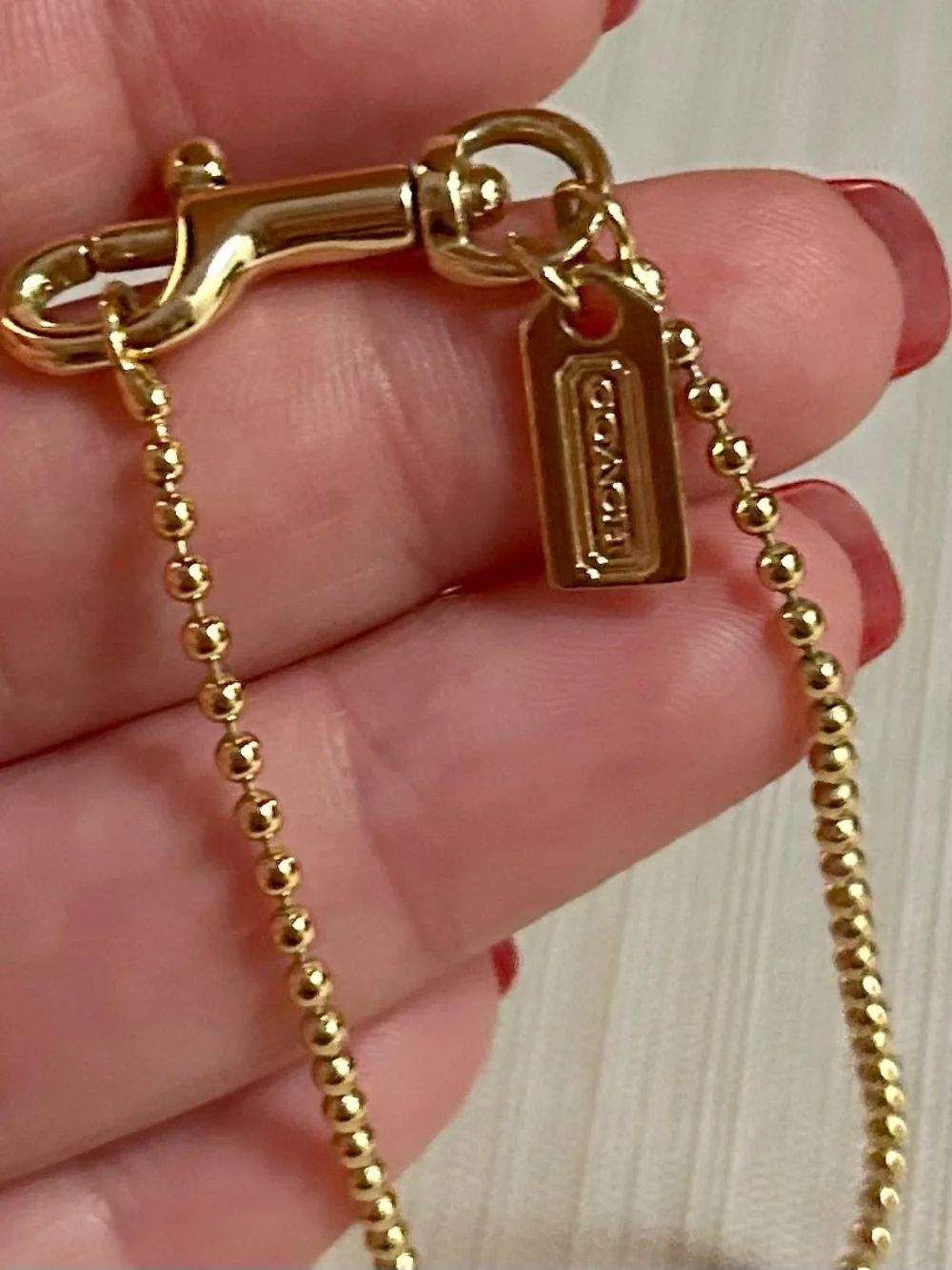 Coach Jewelry Set- necklace, earrings, ring, bracelet